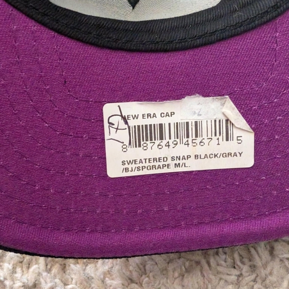 New era 9fifty‎ sweatered snap back hat size medium large - Picture 5 of 7